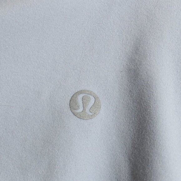 Lululemon Align Tank Top Crop Nulu Built-in-Bra Blue Linen Size 2 - Picture 8 of 13